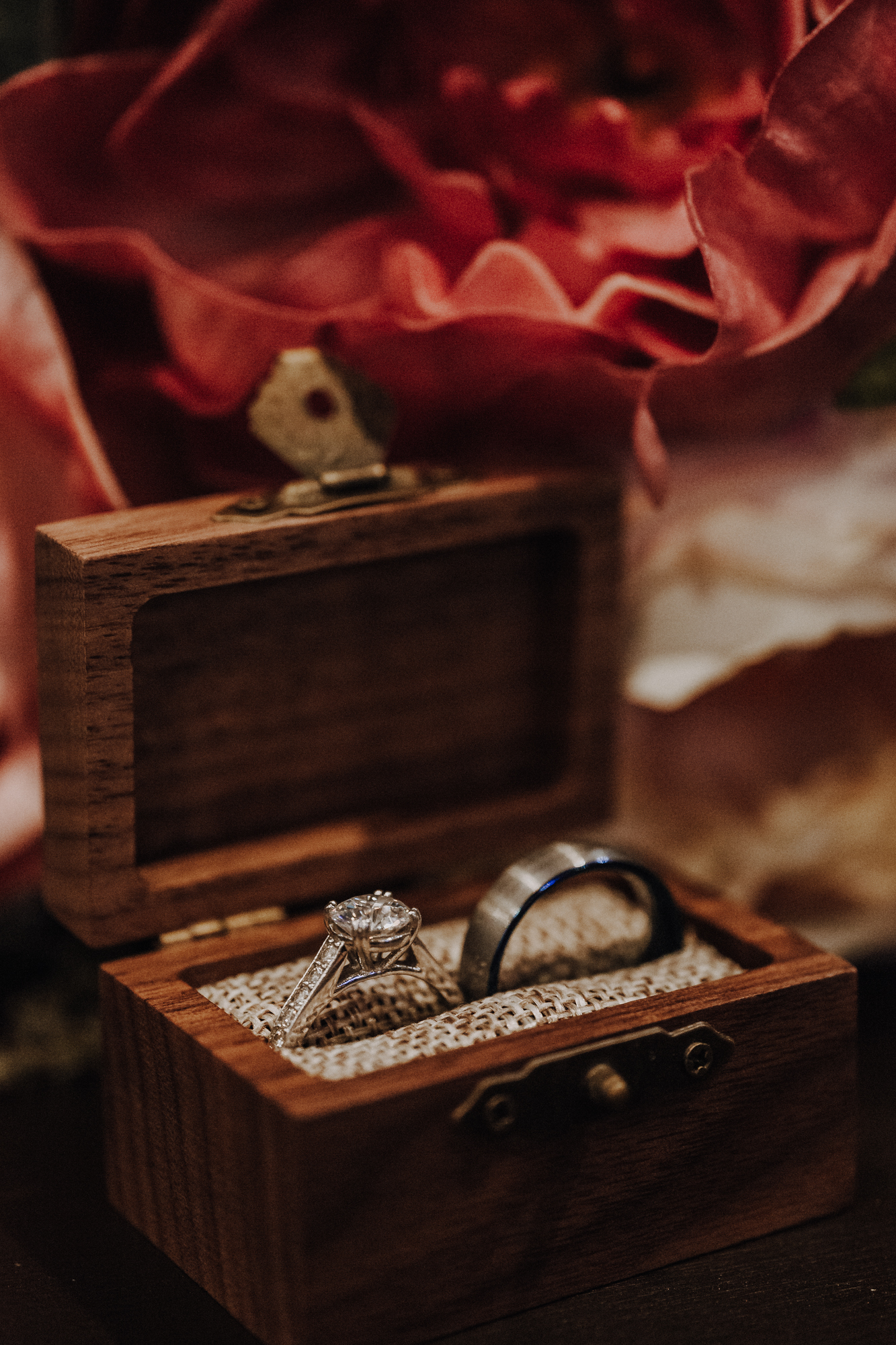 Wedding ring detail